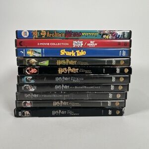 DVD Lot of 10 - Mixed - Fantasy, Family,‎ Animation, Adventure